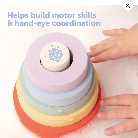 Colorful Stack & Float Bath Rings - Picture 3 of 5